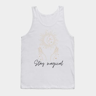 Stay magical elegant graphic Tank Top